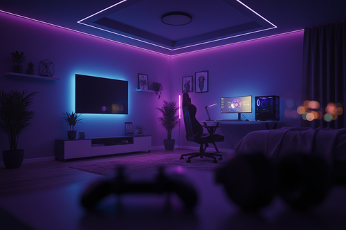 RGB LED Stripelys - Cinematisk