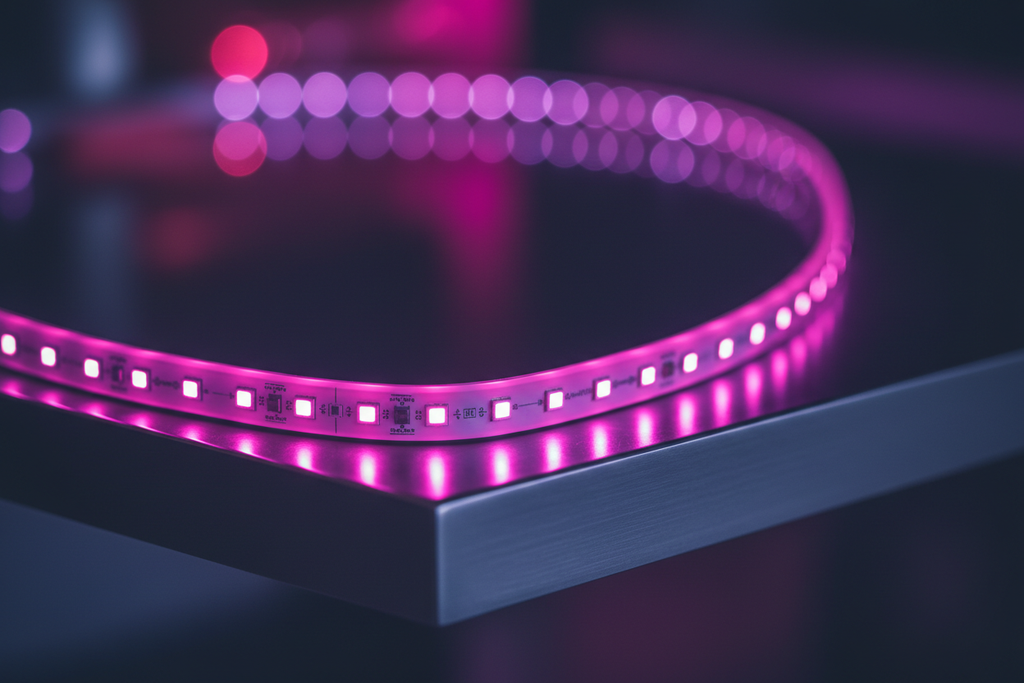 RGB LED Stripelys Close-up